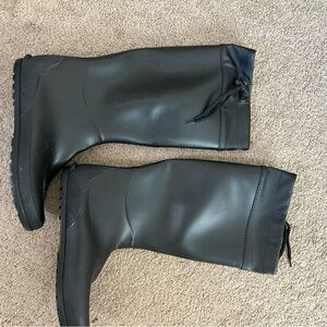Black Women's Rain Boots